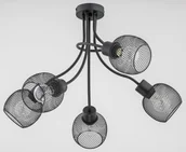 Oprawy, klosze i abażury - Alfa Lampa sufitowa Plena Duo 5x60W E27 - miniaturka - grafika 1