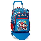Plecaki - Marvel, niebieski, Talla única, Plecak + wózek - miniaturka - grafika 1
