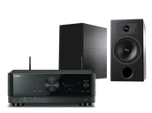 Kino domowe - Yamaha RX-V6A (czarny) + Tesi 3 (czarny) - miniaturka - grafika 1