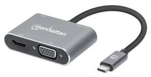 Techly HUB / Adapter USB-C na HDMI 4K*30Hz, HDMI USB-A USB-C PD HDMI VGA - Huby USB - miniaturka - grafika 1