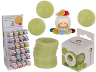 Zapachy do domu - Creascents chipsy woskowe Sycylijska bergamota 5 cm zielony 6 sztuk twm_516276 - miniaturka - grafika 1