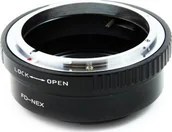 Tulejki, adaptery, redukcje do aparatów - Pixco Adapter SONY NEX [E] - CANON [FD] - miniaturka - grafika 1