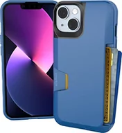 Etui na dokumenty i karty - Smartish Etui z portfelem na iPhone'a 14 - Portfel Slayer Vol. 1 [Slim + Protective] Etui na karty kredytowe - Blues on The Green - miniaturka - grafika 1