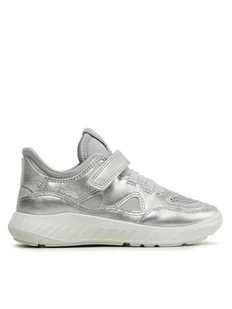 ECCO Sneakersy SP.1 LITE K 71276260687 Srebrny - Buty dla dziewczynek - miniaturka - grafika 1
