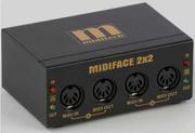 Akcesoria do nagłośnienia - MidiTech MIDIFACE 2x2 - Interfejs MIDI - miniaturka - grafika 1