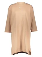 Sukienki - Nike Sukienka dresowa "Phoenix" w kolorze pomarańczowym - miniaturka - grafika 1