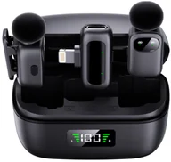 Mikrofony komputerowe - 2x MIKROFON BEZPRZEWODOWY KRAWATOWY DO IPHONE TELEFONU KOMPUTERA USB-C - miniaturka - grafika 1