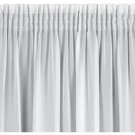 Firany - Firana na taśmie Dalia 350 x 270 cm biała - miniaturka - grafika 1