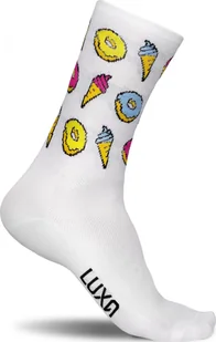 Luxa Skarpety Rowerowe LUXA Donuts 42 - 44 - Skarpety termoaktywne - miniaturka - grafika 1