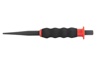 POBIJAK STOŻKOWY Z GUMOWYM UCHWYTEM 6 x 185mm King Tony - Dłuta - miniaturka - grafika 1