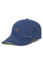 Czapki damskie - Tommy Hilfiger Czapka z daszkiem Elevated Chic AW0AW17631 Granatowy - miniaturka - grafika 1