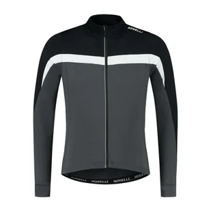 Koszulka rowerowa męska Rogelli COURSE z długim rękawem, ocieplana - Bluzy na rower - miniaturka - grafika 1