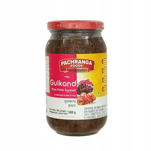 Konfitura z płatków róży Gulkand Rose Petal Spread Pachranga Foods 500g - Konfitury, marmolady, powidła - miniaturka - grafika 1