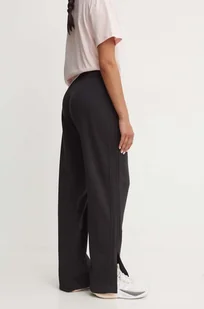 adidas spodnie dresowe bawełniane All SZN kolor czarny gładkie JI9106 - Spodnie damskie - miniaturka - grafika 1