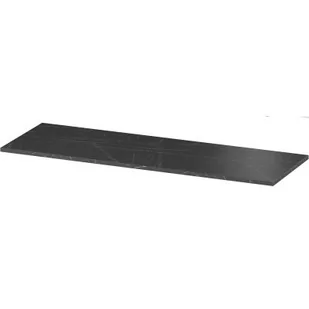 Cersanit Larga blat 140 cm czarny marmur S932-061 - Blaty meblowe i parapety okienne - miniaturka - grafika 1