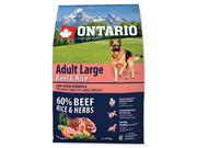 Sucha karma dla psów - ONTARIO dog  ADULT LARGE beef and rice - miniaturka - grafika 1