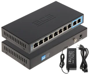 Zestaw monitoringu firmy na 8 kamer IP BCS-P-TIP14FSR5 POINT4MPx Zasięg podczerwieni 50m Mikrofon - Zestawy do monitoringu - miniaturka - grafika 4