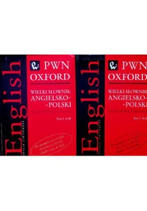 Wielki słownik angielsko polski Tom I do II - Słowniki języka polskiego - miniaturka - grafika 1