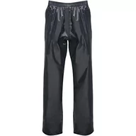 Spodnie i spodenki dla chłopców - Regatta uniseks dla dzieci profesjonalne dzieci Pro Stormbreak wodoodporne spodnie z odblaskowymi spodniami granatowy Size: 7-8 - miniaturka - grafika 1