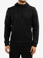 Bluzy sportowe męskie - Bluza z kapturem Under Armour Armour Fleece Hoodie - black - miniaturka - grafika 1