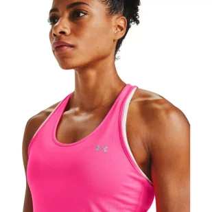 Koszulka damska Under Armour HG Armour Racer Tank - Koszulki sportowe damskie - miniaturka - grafika 3
