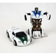 Samochody i pojazdy dla dzieci - Samochód Transformer Policja 1295925 DROMADER - miniaturka - grafika 1