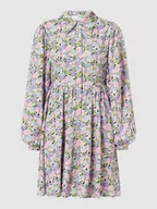 Sukienki - Sukienka koszulowa z kwiatowym wzorem model ‘Judita’ - miniaturka - grafika 1