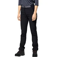 Spodnie damskie - Jack Wolfskin Spodnie damskie Stollberg, czarne, 44 - miniaturka - grafika 1