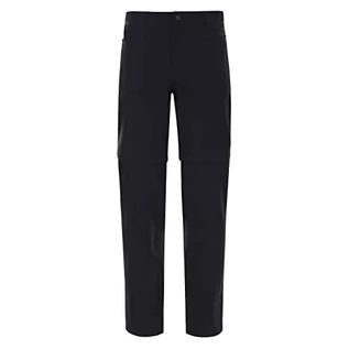 Spodnie damskie - THE NORTH FACE - Damskie spodnie z odpinanymi nogawkami, TNF czarny, rozmiar 39, Tnf czarny, XS - grafika 1