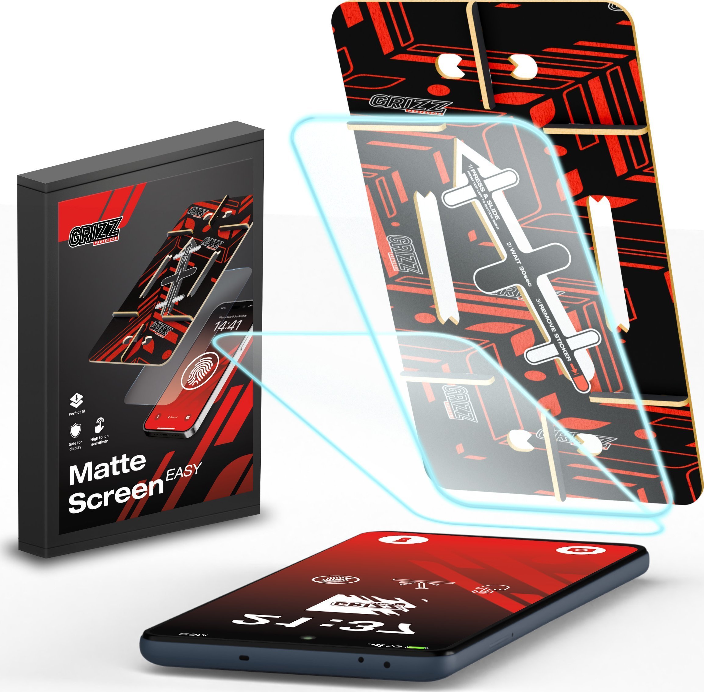 Folia matowa GrizzGlass MatteScreen Easy do Sony Xperia 1 VI [2 PACK]