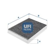 Filtry kabinowe - Filtr, wentylacja przestrzeni pasażerskiej UFI Filtry 54.293.00 - miniaturka - grafika 1