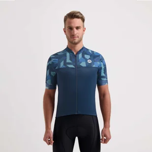 Koszulka rowerowa męska Rogelli Essential Graphic - Koszulki rowerowe - miniaturka - grafika 1