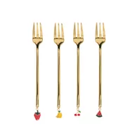 Zestawy sztućców - HOMLA WIDELCE DESEROWE zestaw 4 szt BLANE SUMMER - miniaturka - grafika 1