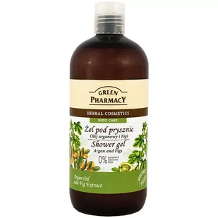 ELFA PHARM Green Pharmacy żel pod prysznic olej arganowy i figi 500 ml - Problemy skórne - miniaturka - grafika 1
