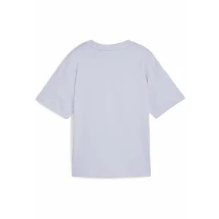 Młodzieżowa koszulka Essentials Boxy PUMA Cool Weather Blue - Odzież sportowa dziecięca - miniaturka - grafika 1