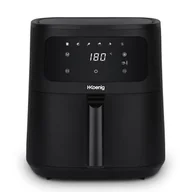 Frytkownice - H.Koenig FRY880 Frytkownica powietrzna, pojemność 8 l, kuchnia do 10 osób, możliwość ściemniania 80-200°C, 5 trybów gotowania, timer 60min, 5 programów, ekran dotykowy - miniaturka - grafika 1
