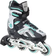 Rolki - Rolki Regulowane Raven Pulse Black/Mint 37-40 - miniaturka - grafika 1