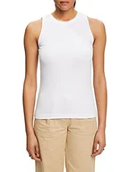 Koszulki i topy damskie - ESPRIT Collection T-shirt damski, 100 / biały, M - miniaturka - grafika 1