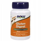 Suplementy naturalne - Now Foods Enzymy na gluten Gluten digest 60 kapsułek - miniaturka - grafika 1