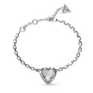 Bransoletki - Bransoletka Guess JUBB0460 7JW Srebrny - miniaturka - grafika 1