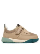 Buty dla dziewczynek - Reima Sneakersy Kiirus 5400006A-0760 Beżowy - miniaturka - grafika 1