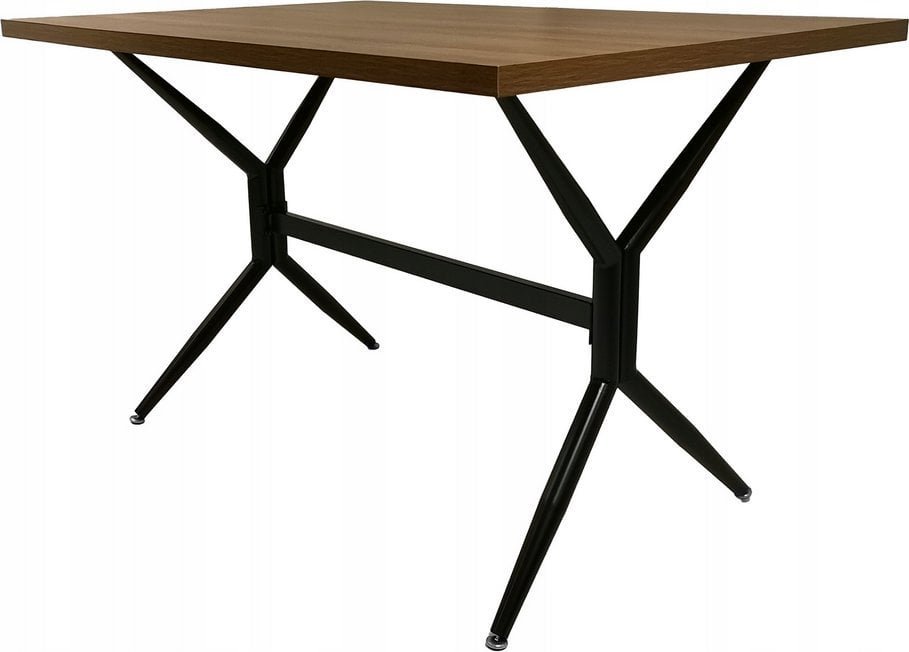 kontrast Stół prostokątny kuchnia jadania ELIO 120x80x75 dąb wersal