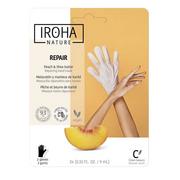 Kremy i maski do rąk - Iroha Iroha Repair Peach maseczka do rąk i paznokci - miniaturka - grafika 1