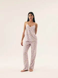 Piżama damska Nadar Henderson jasno-niebieski XL - Piżamy damskie - miniaturka - grafika 1