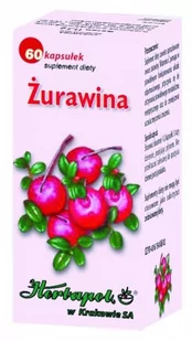 Herbapol ŻURAWINA 60 szt. - Układ moczowy i płciowy - miniaturka - grafika 1