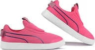 Buty dla dziewczynek - Puma Buty dla dzieci Puma Courtflex v2 Slip On PS różowe 374858 12 27,5 - miniaturka - grafika 1
