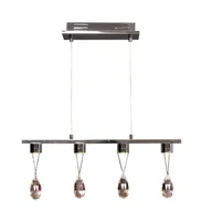 Lampy sufitowe - Candellux Lampa wisząca 4 pł Prisma LED 4x3W 34-25708 c_34-25708 - miniaturka - grafika 1