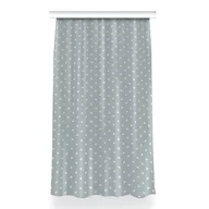 Zasłony - Zasłona przelotki Białe groszki do pokoju 150x260, Fabricsy - miniaturka - grafika 1