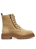 Botki damskie - Geox Trapery D Iridea D16HRF 00022 C5010 Beżowy - miniaturka - grafika 1