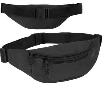 Nerka Turystyczna Saszetka Torba Biodrowa na pas 2L Magnum Sorbelt Czarna